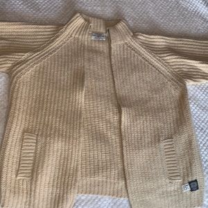 Polo Ralph Lauren Sweater Full Zip Textured knit